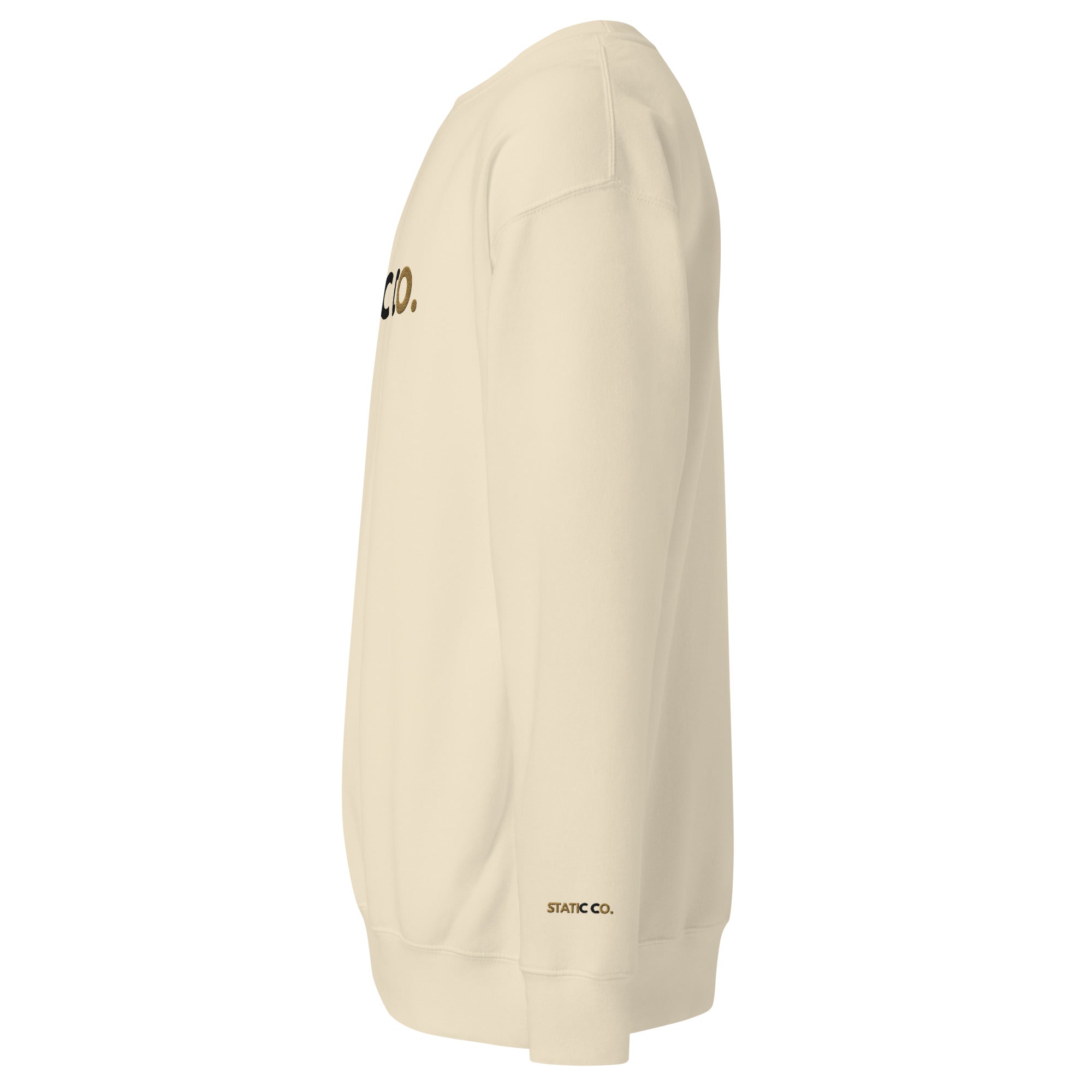 Static Crewneck - Bone - Static Co. Apparel