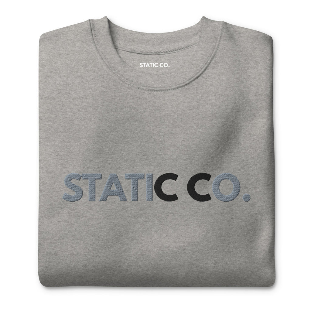 Static Crewneck - Gray - Static Co. Apparel