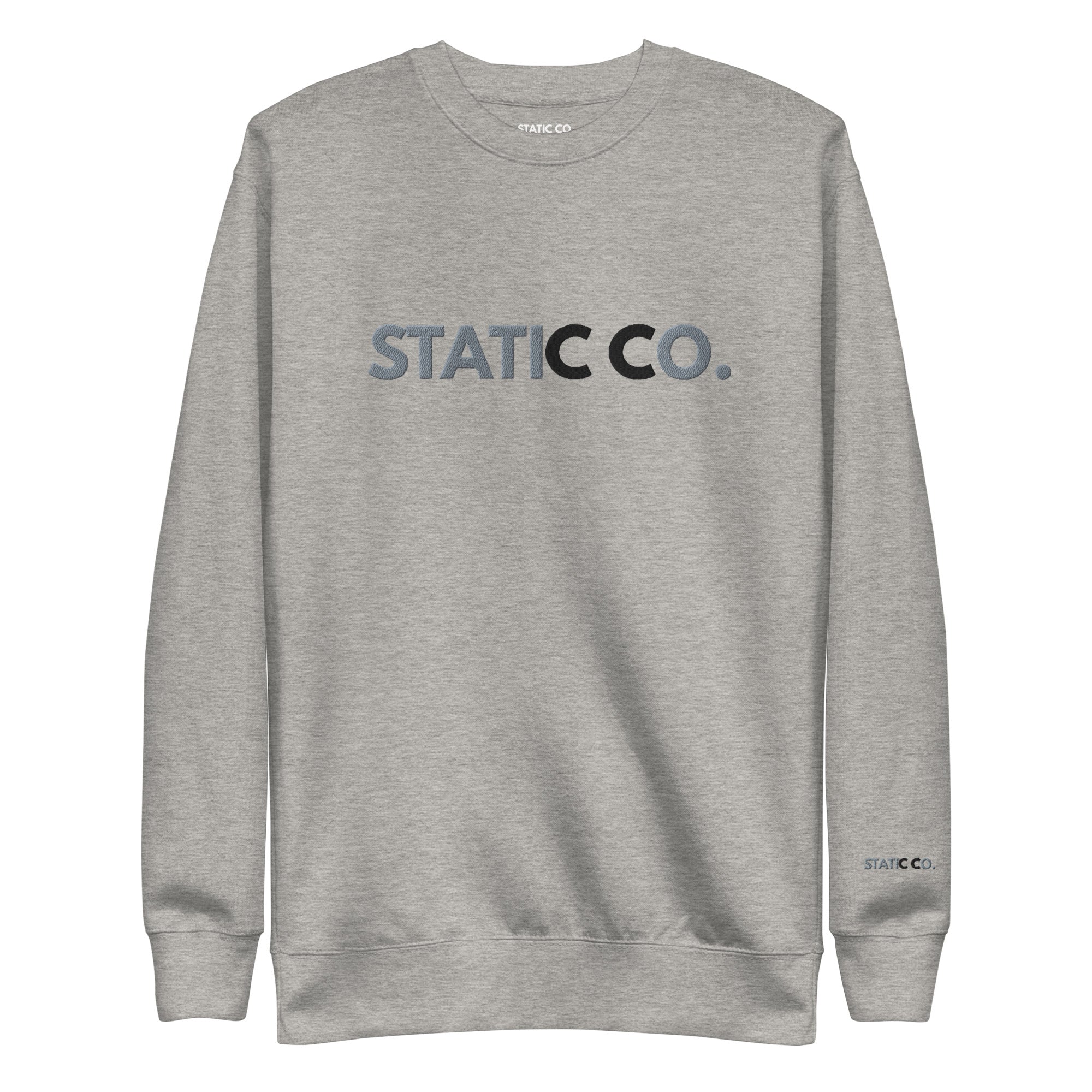 Static Crewneck - Gray - Static Co. Apparel