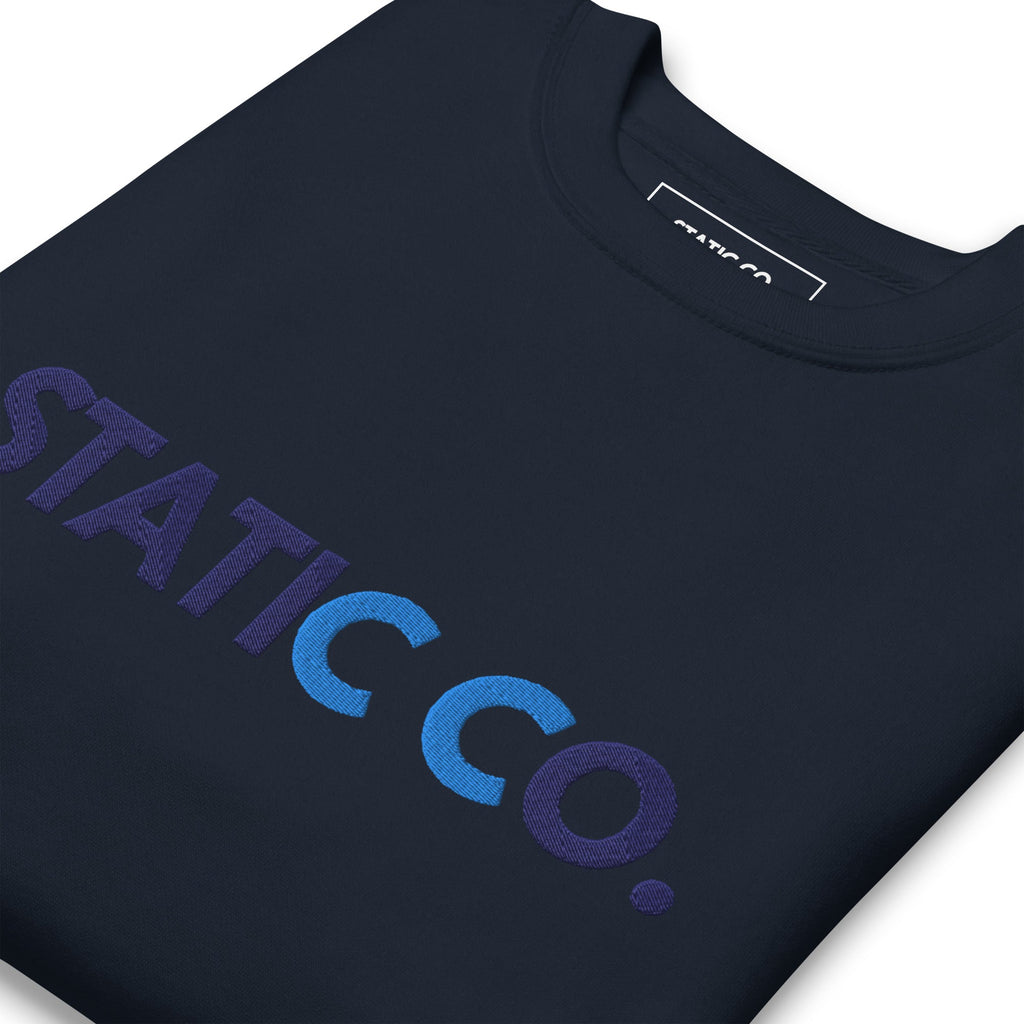 Static Crewneck - Navy - Static Co. Apparel
