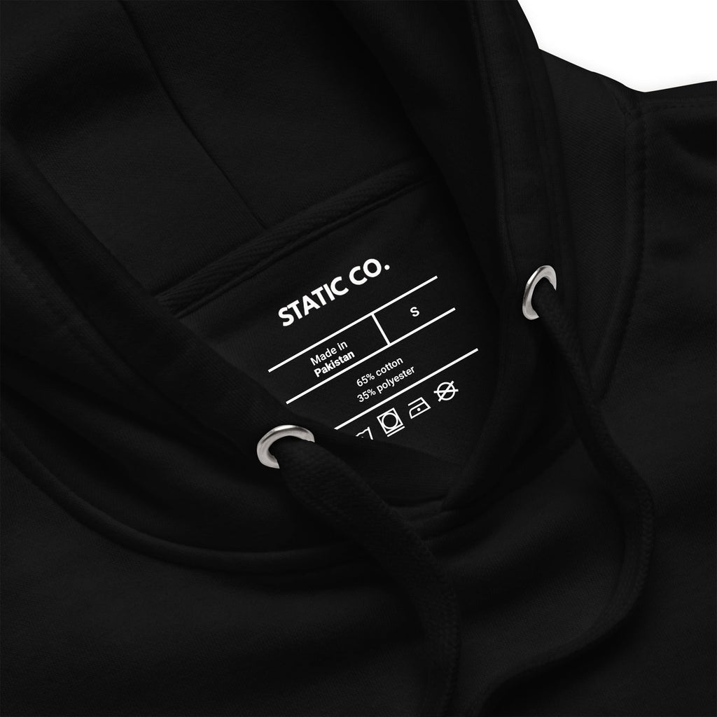 Static Hoodie - Black - Static Co. Apparel