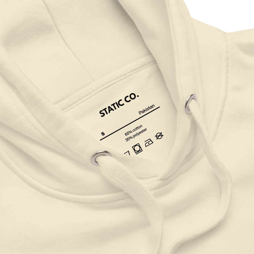 Static Hoodie - Bone - Static Co. Apparel