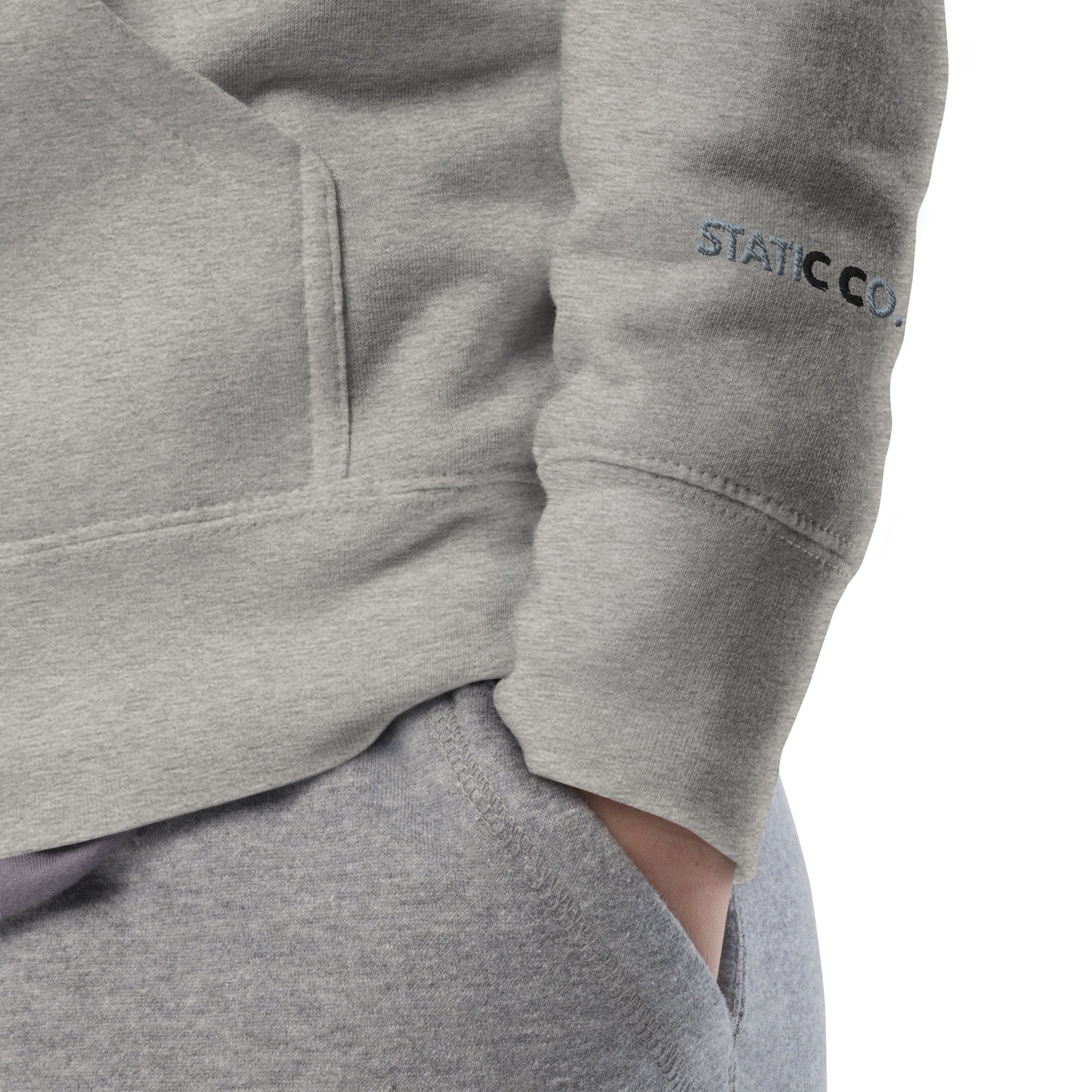 Static Hoodie - Gray - Static Co. Apparel