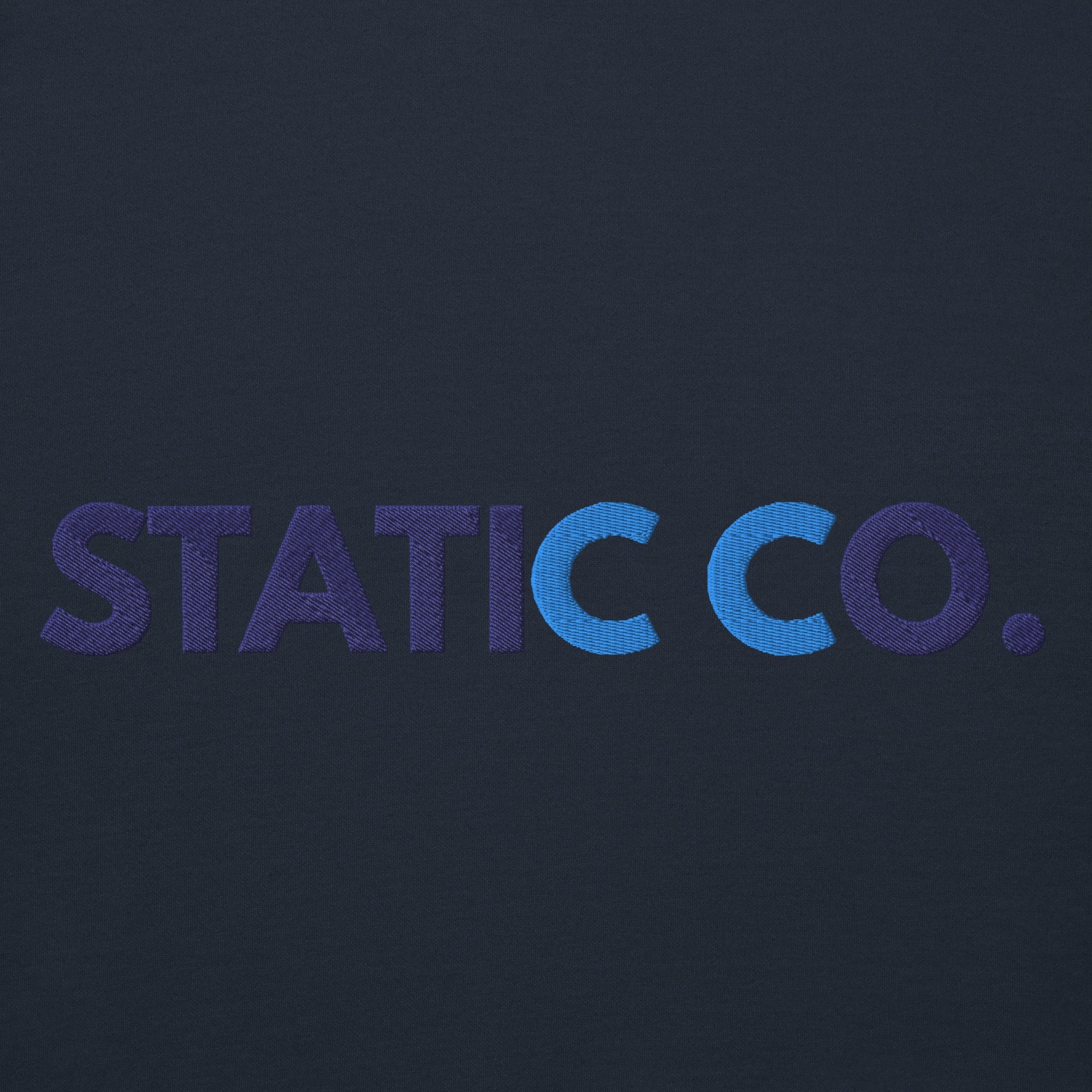 Static Hoodie - Navy - Static Co. Apparel