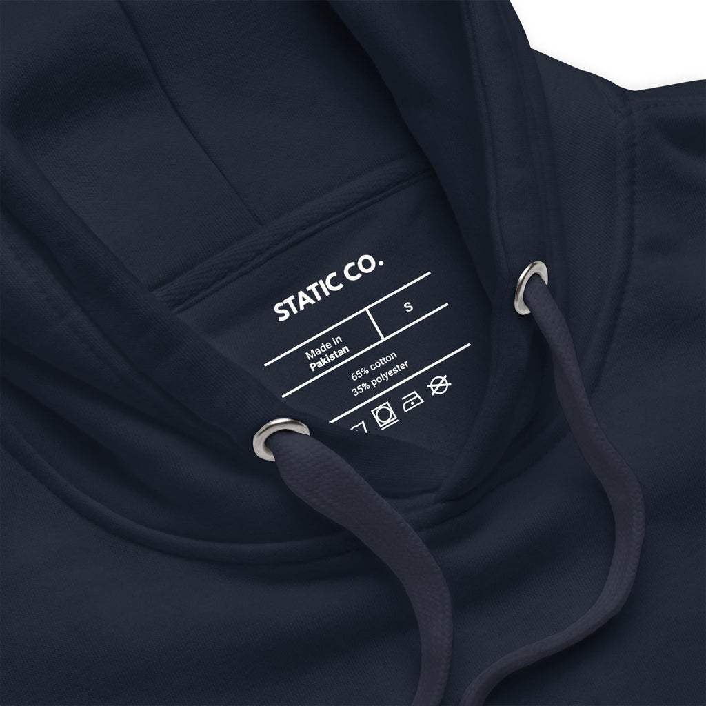 Static Hoodie - Navy - Static Co. Apparel